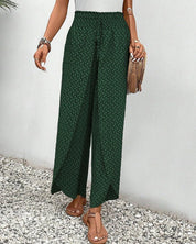 Lina Flowing Printed Pants - Casual & Stylish