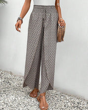 Lina Flowing Printed Pants - Casual & Stylish