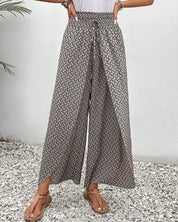 Lina Flowing Printed Pants - Casual & Stylish