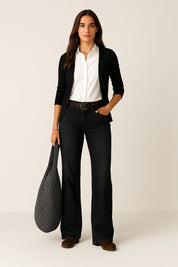 Selene Wide-Leg Denim Jeans - Casual & Stylish