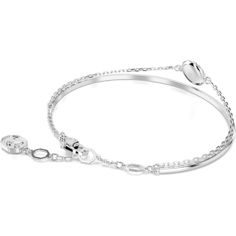 Sublima Meteor Motif Crystal Bracelet in Rhodium Finish For Women