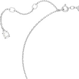 Stilla Pear Cut Pendant with Rhodium Finish for Women