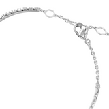 Sublima Meteor Motif Crystal Bracelet in Rhodium Finish For Women